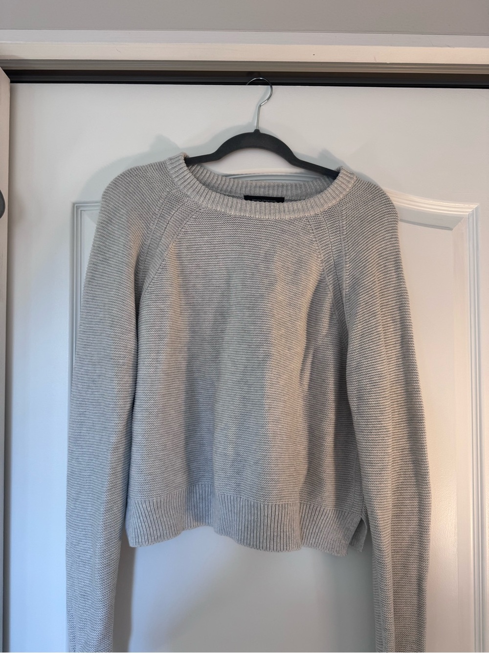 French Connection Light Cream Crewneck Sweater